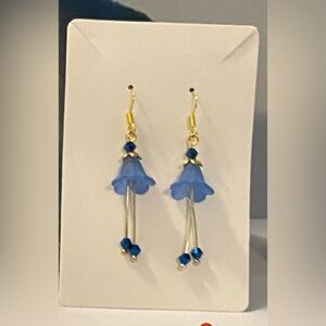 Acrylic flower earrings